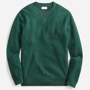 NWT Wallace & Barnes by J Crew 100% Merino Wool Sweatshirt in Dark Spruce Green